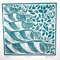 Linocut Art Prints - Everyday Art People image 5